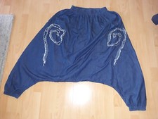 LAGENLOOK Haremshose Blau von La Bass 100 Baumwolle Gr. 1 Top Zustand