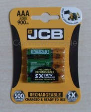 4 x JCB Wiederaufladbarer NiMH