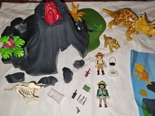 Playmobil 4170 Triceratops Vulkan  Dinosaurier Dino Set 