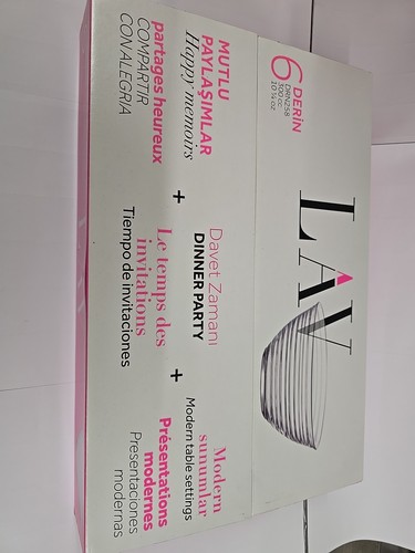 Lav 6tlg glasschalen - 6tlg, derin