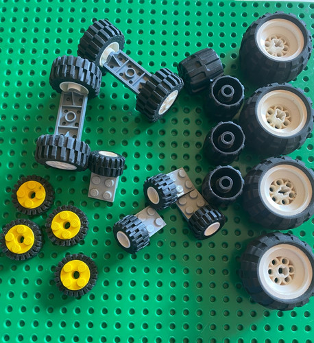 Lego räder 43 2x 28s - lego@,
