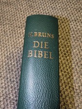 Bibel H. Bruns Goldschnitt