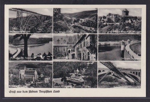 Ansichtskarte bergisches land - bergisches,
