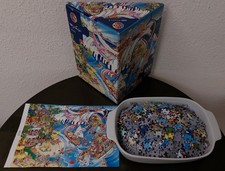 Heye Puzzle 1000 Teile Wave Robert J. Crisp 2009 vollständig komplett Jigsaw