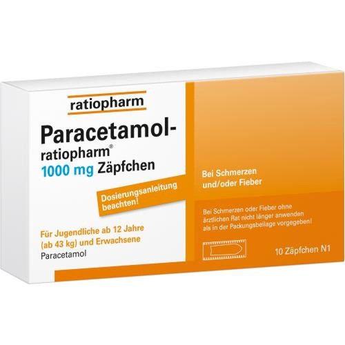 Paracetamol ratiopharm 1000mg - paracetamol,