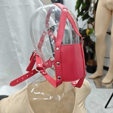 Bondage PU Leder Mundknebel