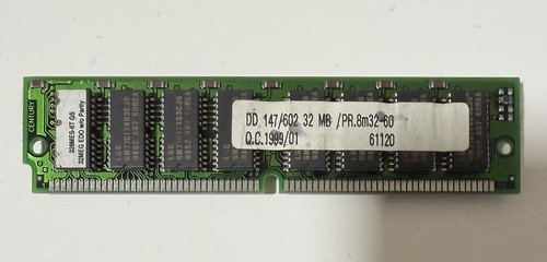 32mb edo ram - 72-pin, 60ns