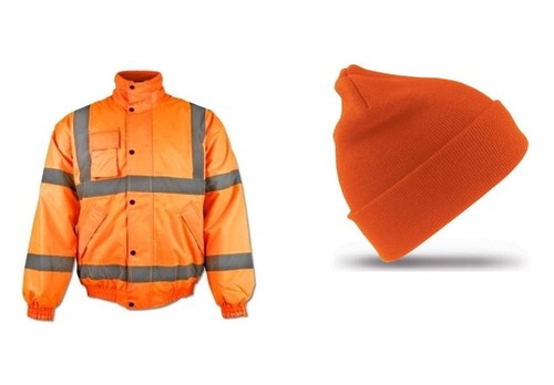 Warnschutz pilotenjacke inkl - pilotenjacke,