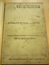 VEB DDR Gabelstapler Anleitung