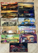 11 Stück XXL Brauereitruck 1:64 Mini Truck  Koffer Sattelzug Rosen Brauerei 1-11