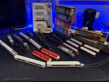  Modelleisenbahn Spur TT, Loks, Hänger, Gleise, Weichen, Trafos, Gebäude