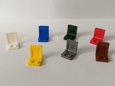 LEGO 4079b 2x Sitz Stuhl Sessel 2x2 Fahrer Auto Flugzeug LKW Utensil Farbwahl