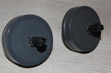 BANDTELLER PAAR mit ARRTIERUNG für UHER STAND TONBANDMASCHINE von 70er JAHRE