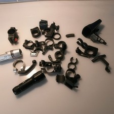 Fahrrad Beleuchtung Schellen, diverse, gebraucht