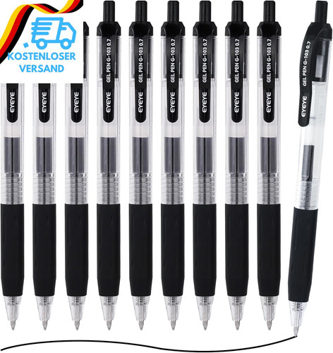 Gelstifte set stück 7mm - gelstifte, 0,7mm