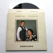 Freddie Mercury 'Barcelona' 1988 UK 1st Pressing Vinyl LP Album Record POLH 44