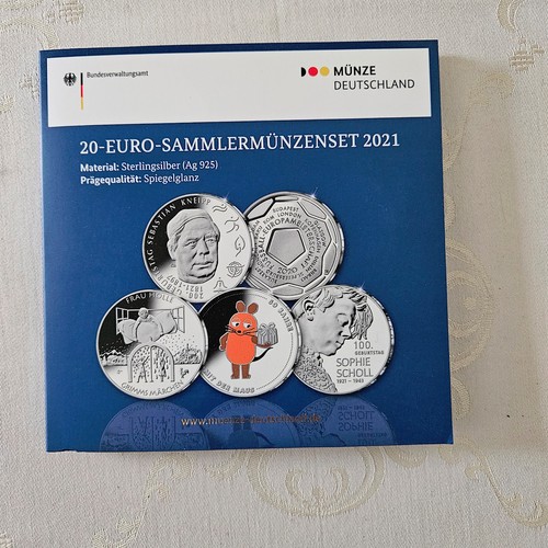 Euro sammlermünzenset - 20-,