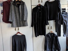 Konvolut Kleidung Schwarz 38