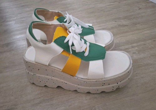 Ausgefallene plateau sandalen - ausgefallene,