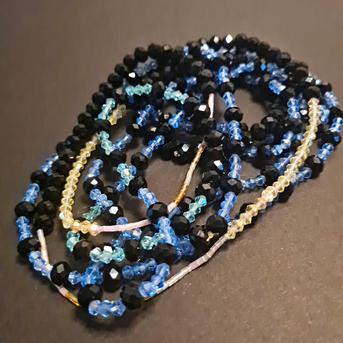 3er set elastische - waist, beads
