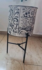 Metall Blumentopf mit