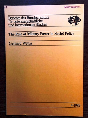 Wettig gerhard the role of - gerhard:,