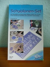 Neues Buchstaben-Schablonenset (siehe Beschreibung)