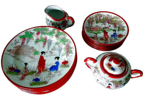 14x teile asiatisches - 14x,