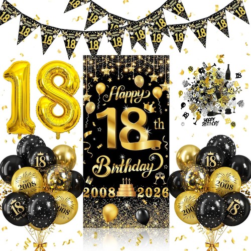 Geburtstag deko set - 18,