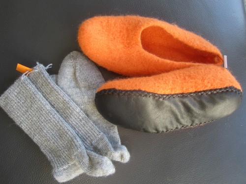 Filzschuhe filzpuschen - filzschuhe,
