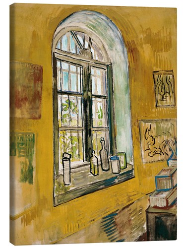 Leinwandbild atelierfenster - leinwandbild,