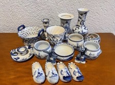 kerzenständer aus Keramik Konvolut Zwiebelmuster