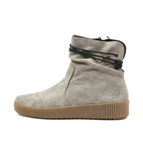 Rieker damen y3442 boots - boots, grau