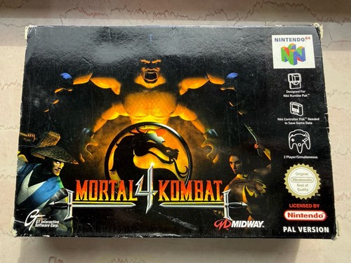 Mortal kombat n64 ovp gut - 4,