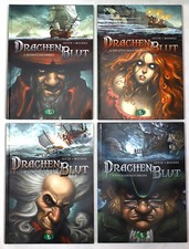 Drachenblut 1-7 # Istin/Michel # Bunte Dimensionen HC # 1. Auflage # Top