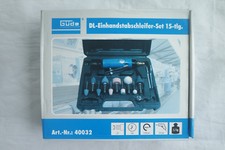 Güde Druckluft Einhandstabschleifer Stabschleifer Schleifer Set 15 tlg