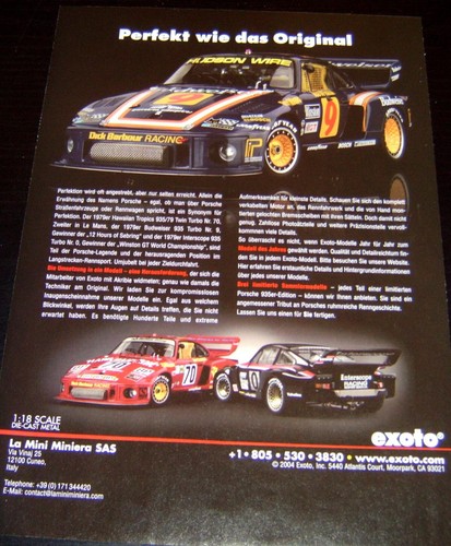 Exoto werbeseite porsche - exoto,