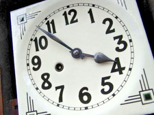 Jugendstil Freischwinger Kaiser Schlagwerk D.R.P Regulator Pfeilkreuz Wanduhr