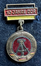 Abzeichen 10 Jahre DDR 1959