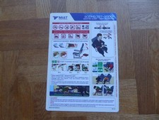 Safety Card  MIAT Mongolian Airlines  Boeing 767-300 ER