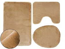 3 Tlg. Set Badematte