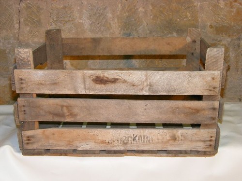Große alte holzkiste - alte,
