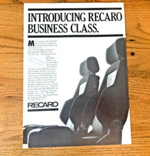 RECARO CS SEAT 1980ER -