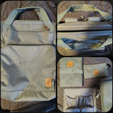 Wickeltasche  der Marke Lässig in mind grün Rucksack Tasche grün Wickelrucksack 