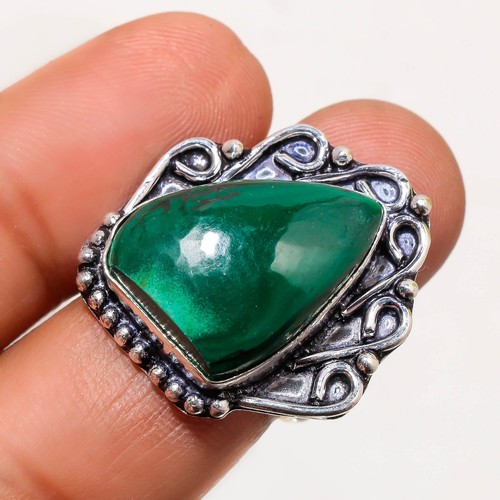 Malachit edelstein ring - malachit,