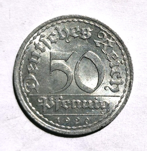 Weimarer republik pfennig - 50,