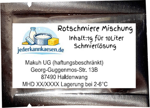 Rotschmierkultur-Inhalt