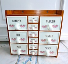 " Max Roesler Keramik "  altes Hängeregal im kompletten Zustand, Rodach um 1930!