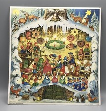 Alter Papier Adventskalender