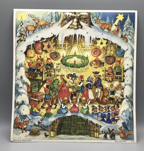 Alter papier adventskalender - alter,